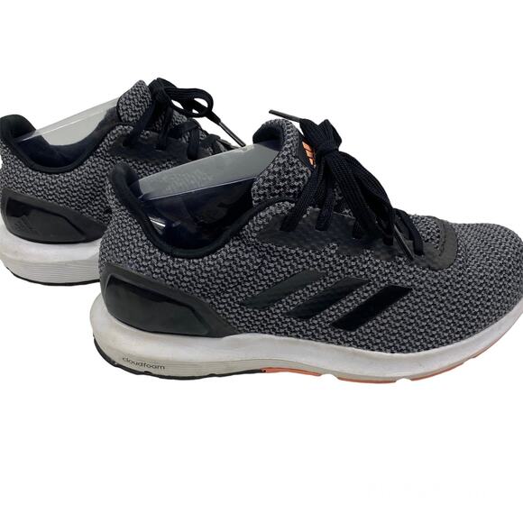Adidas Cosmic 2 Sneakers Sl Ortholite Cloudfoam Black Gray Running Shoes CQ1714 - Picture 2 of 11